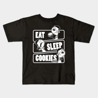 Eat Sleep Cookies Repeat - Cookie lover product Kids T-Shirt